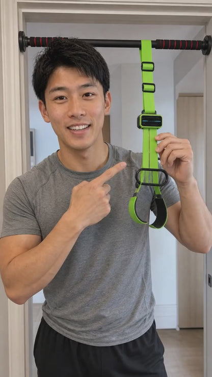Pull-Up Starter Set: Doorway Bar + Assist Band